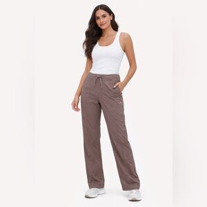 Lululemon Dance Studio Mid-Rise Pant Brown 10 Regular drawstring 31” inseam